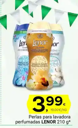 Supermercados Dani LENOR Perlas para lavadora perfumadas oferta