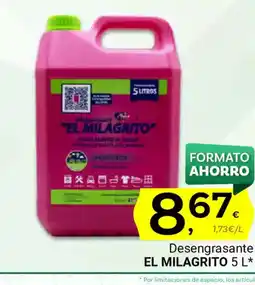 Supermercados Dani EL MILAGRITO Desengrasante oferta