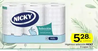 Supermercados Dani NICKY Higiénico selección oferta