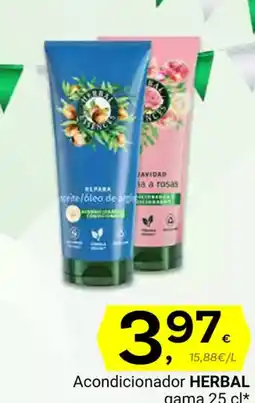 Supermercados Dani HERBAL Acondicionador oferta