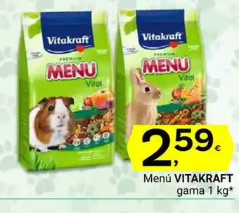 Supermercados Dani VITAKRAFT Menú oferta