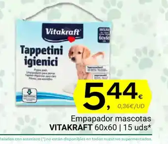 Supermercados Dani VITAKRAFT Empapador mascotas oferta