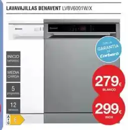 Milar Lavavajillas benavent LVBV6001W/X oferta