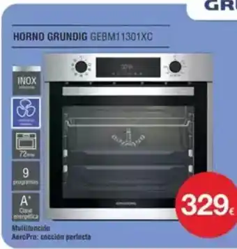 Milar GRUNDIG Horno GEBM11301XC oferta