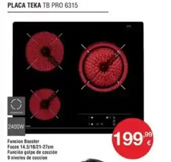 Milar Placa teka TB PRO 6315 oferta