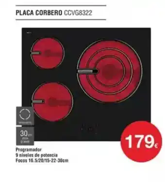 Milar Placa corbero CCVG8322 oferta