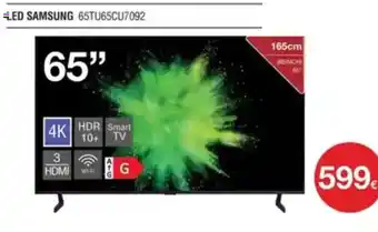 Milar SAMSUNG Led 65TU65CU7092 oferta