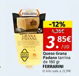 Maskom Supermercados FERRARINI Queso Grana Padano oferta