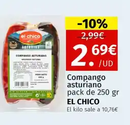 Maskom Supermercados EL CHICO Compango asturiano oferta