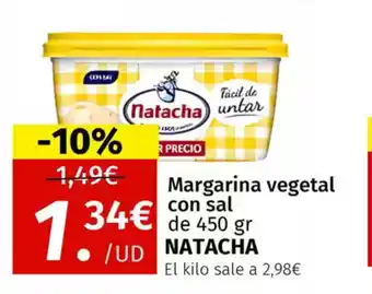 Maskom Supermercados Margarina vegetal con sal oferta