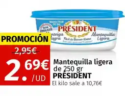 Maskom Supermercados PRESIDENT Mantequilla Ligera oferta