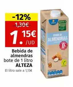 Maskom Supermercados ALTEZA Bebida de almendras oferta