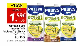 Maskom Supermercados PULEVA Omega 3 con nueces/ sin lactosa oferta