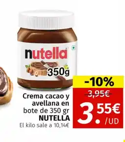 Maskom Supermercados NUTELLA Crema cacao y avellana oferta