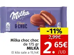 Maskom Supermercados MILKA Milka choc choc oferta