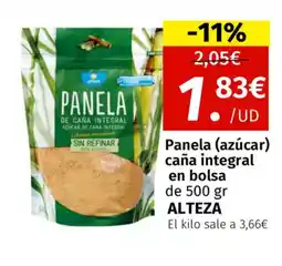 Maskom Supermercados ALTEZA Panela (azúcar) caña integral en bolsa oferta