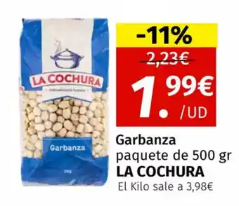 Maskom Supermercados LA COCHURA Garbanza oferta