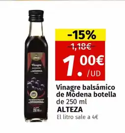 Maskom Supermercados ALTEZA Vinagre balsámico de Módena botella oferta