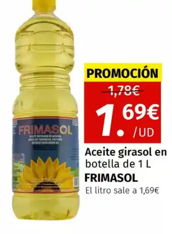 Maskom Supermercados FRIMASOL Aceite girasol oferta