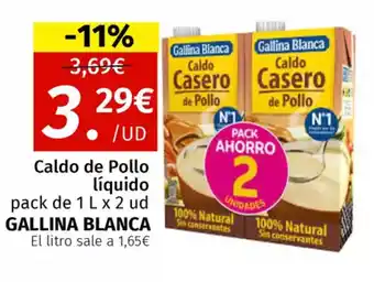 Maskom Supermercados GALLINA BLANCA Caldo de Pollo liquido oferta