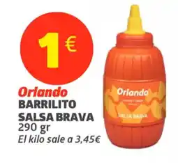 Maskom Supermercados ORLANDO Barrilito salsa brava oferta