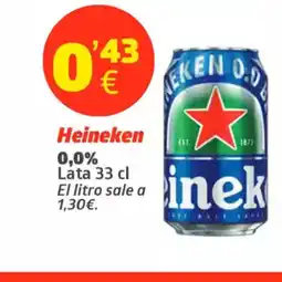 Maskom Supermercados HEINEKEN 0,0% Lata oferta