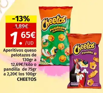 Maskom Supermercados Aperitivos queso pelotazos oferta