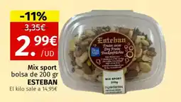 Maskom Supermercados ESTEBAN Mix sport oferta