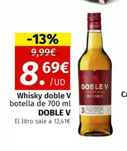 Maskom Supermercados DOBLE V Whisky oferta