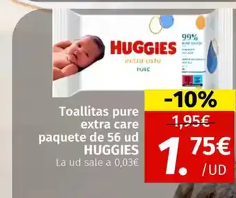 Maskom Supermercados Toallitas pure extra care oferta