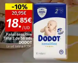 Maskom Supermercados DODOT Pañal sensitive oferta