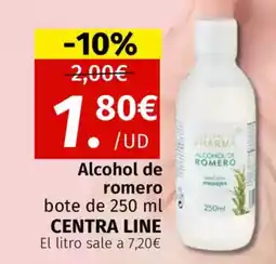 Maskom Supermercados CENTRA LINE Alcohol de romero oferta