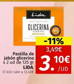 Maskom Supermercados Pastilla de jabón glicerina oferta