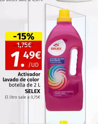 Maskom Supermercados SELEX Activador lavado de color oferta