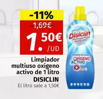 Maskom Supermercados DISICLIN Limpiador multiuso oxígeno oferta