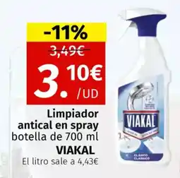 Maskom Supermercados VIAKAL Limpiador antical en spray oferta