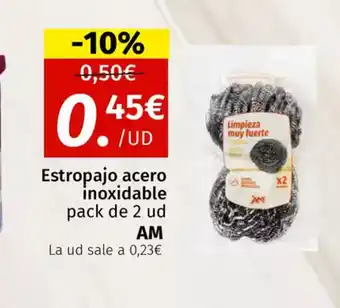 Maskom Supermercados Estropajo acero inoxidable oferta