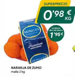 Masymas Naranja de zumo oferta