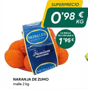 Masymas Naranja de zumo oferta