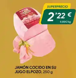 Masymas ELPOZO Jamón cocido en su jugo oferta