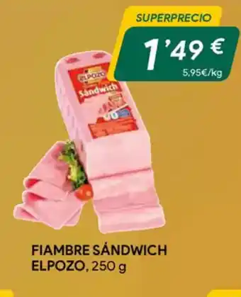 Masymas ELPOZO sandwich oferta