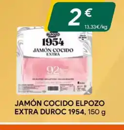 Masymas Jamón cocido elpozo extra duroc 1954 oferta