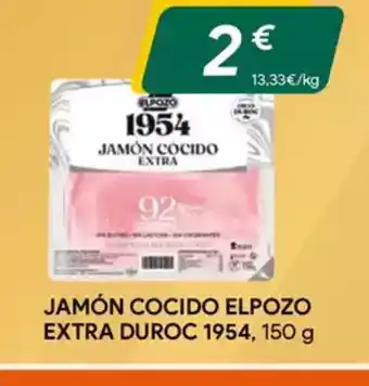 Masymas Jamón cocido elpozo extra duroc 1954 oferta