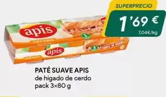 Masymas APIS Paté suave oferta