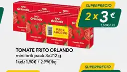 Masymas ORLANDO Tomate frito oferta