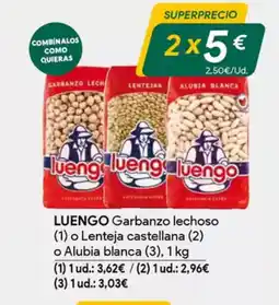 Masymas LUENGO Garbanzo lechoso oferta