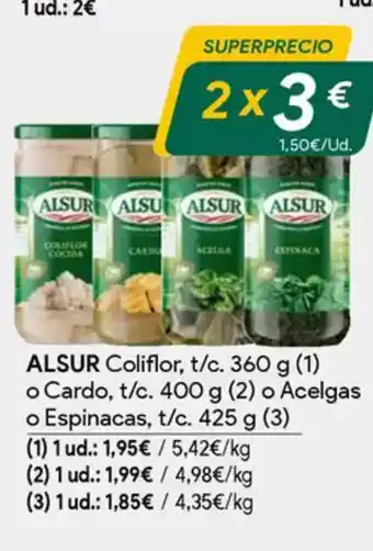 Masymas ALSUR Coliflor oferta