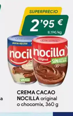 Masymas NOCILLA Crema cacao oferta