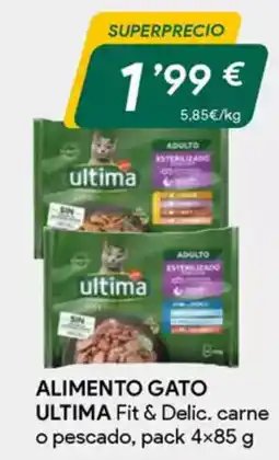 Masymas ULTIMA Alimento gato oferta