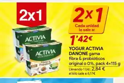 Masymas Yogur activia danone oferta